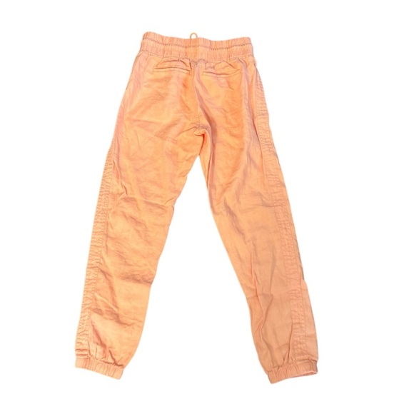 Athleta Peach Cabo Linen Joggers Size 0 - Picture 3 of 5